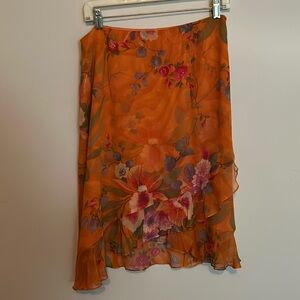 Neiman Marcus Silk Skirt